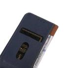 For Alcatel 1B 2022 KHAZNEH Nappa Top Layer Cowhide Leather Phone Case(Blue) - 7