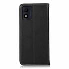 For Alcatel 1B 2022 KHAZNEH Nappa Top Layer Cowhide Leather Phone Case(Black) - 3