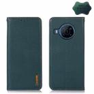 For Nokia X100 KHAZNEH Nappa Top Layer Cowhide Leather Phone Case(Green) - 1