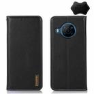 For Nokia X100 KHAZNEH Nappa Top Layer Cowhide Leather Phone Case(Black) - 1