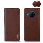 For Nokia X100 KHAZNEH Nappa Top Layer Cowhide Leather Phone Case(Brown) - 1