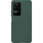 For Xiaomi Redmi K40S NILLKIN Frosted Shield Pro PC + TPU Phone Case(Green) - 1