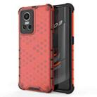 For OPPO Realme GT Neo3 5G China Shockproof Honeycomb PC + TPU Protective Case(Red) - 1