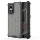 For OPPO Realme GT Neo3 5G China Shockproof Honeycomb PC + TPU Protective Case(Black) - 1