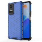 For Honor Play6T 5G China Shockproof Honeycomb PC + TPU Protective Case(Blue) - 1