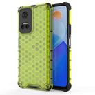 For Honor Play6T 5G China Shockproof Honeycomb PC + TPU Protective Case(Green) - 1