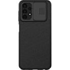 For Samsung Galaxy A13 4G NILLKIN Black Mirror Series Camshield PC Phone Case(Black) - 1