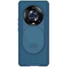 For Honor Magic4 Pro NILLKIN Black Mirror Pro Series Camshield PC Phone Case(Blue) - 1