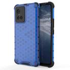 For vivo S10 5G China Shockproof Honeycomb PC + TPU Protective Case(Blue) - 1