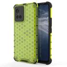 For vivo S10 5G China Shockproof Honeycomb PC + TPU Protective Case(Green) - 1