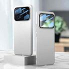 For Xiaomi Mi 11 Ultra GKK Ultra-thin Full Coverage Protective Case with Back Camera Lens Film(White) - 1