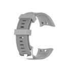 For Garmin Forerunner 45 & 45S Silicone Watch Band(Gray) - 1