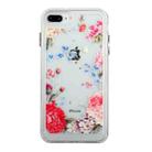 For iPhone SE 2022 / SE 2020 / 8 / 7 Flower Pattern Space Phone Case(1) - 1