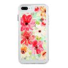 For iPhone SE 2022 / SE 2020 / 8 / 7 Flower Pattern Space Phone Case(5) - 1