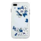 For iPhone SE 2022 / SE 2020 / 8 / 7 Flower Pattern Space Phone Case(10) - 1
