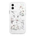 For iPhone 11 Flower Pattern Space Phone Case (2) - 1