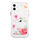 For iPhone 11 Flower Pattern Space Phone Case (7) - 1