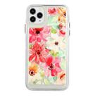 For iPhone 11 Pro Flower Pattern Space Phone Case (5) - 1