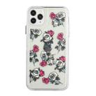 For iPhone 11 Pro Flower Pattern Space Phone Case (6) - 1