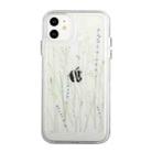 For iPhone 12 Flower Pattern Space Phone Case(8) - 1