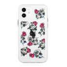 For iPhone 12 mini Flower Pattern Space Phone Case (6) - 1