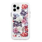 For iPhone 12 Pro Flower Pattern Space Phone Case(3) - 1