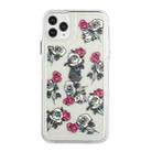 For iPhone 12 Pro Max Flower Pattern Space Phone Case(6) - 1