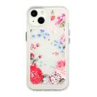 For iPhone 13 Flower Pattern Space Phone Case(1) - 1