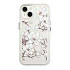 For iPhone 13 Flower Pattern Space Phone Case(2) - 1