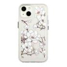 For iPhone 13 mini Flower Pattern Space Phone Case (2) - 1