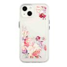 For iPhone 13 mini Flower Pattern Space Phone Case (4) - 1