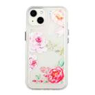 For iPhone 13 mini Flower Pattern Space Phone Case (7) - 1