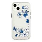 For iPhone 13 mini Flower Pattern Space Phone Case (10) - 1