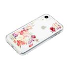 For iPhone XR Flower Pattern Space Phone Case(4) - 2