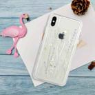For iPhone XS Max Flower Pattern Space Phone Case(8) - 7