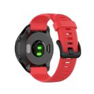For Garmin Forerunner 945 Silicone Watch Band(Red) - 1