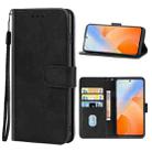 For vivo iQOO Z5 Leather Phone Case(Black) - 1