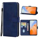 For vivo iQOO Z5 Leather Phone Case(Blue) - 1