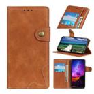 For Nokia G21 / G11 S-Type Stitching Calf Texture Leather Phone Case(Brown) - 1
