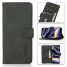 For Motorola Moto G31 / G41 KHAZNEH Matte Texture Leather Phone Case(Green) - 1