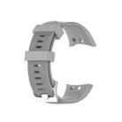 For Garmin Swim 2 Silicone Watch Band(Gray) - 1
