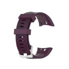 For Garmin Swim 2 Silicone Watch Band(Purple) - 1