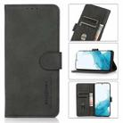 For Samsung Galaxy S22+ 5G KHAZNEH Matte Texture Leather Phone Case(Green) - 1