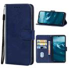 For Sharp Simple Sumaho 6/A201SH Leather Phone Case(Blue) - 1