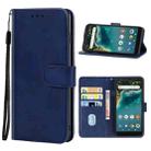 For ZTE AVID 589 / Z5158 Leather Phone Case(Blue) - 1