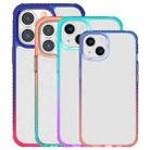 Colorful Gradient TPU + PC Phone Case For iPhone 12 / 12 Pro(Orange Green) - 2