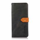 For vivo X Note KHAZNEH Dual-color Cowhide Texture Flip Leather Phone Case(Black) - 2