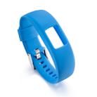 For Garmin Vivofit 4 Gloss & Color Integrated Silicone Watch Band(Sky Blue) - 1