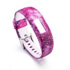 For Garmin Vivofit 4 Gloss & Color Integrated Silicone Watch Band(Starry Sky) - 1