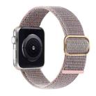 Nylon Watch Band For Apple Watch Series 8&7 41mm / SE 2&6&SE&5&4 40mm / 3&2&1 38mm(Pink Sand) - 1